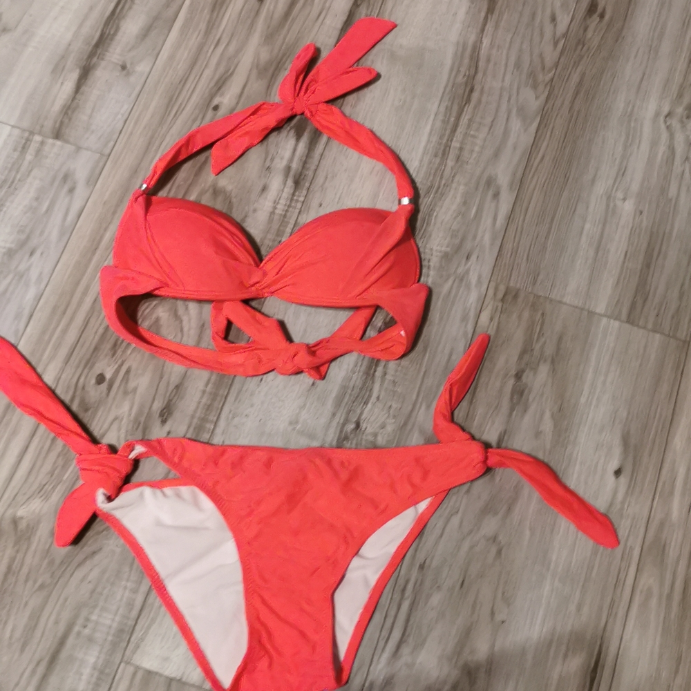 Sheridyn Swim Pushup Red Bikini - size Small